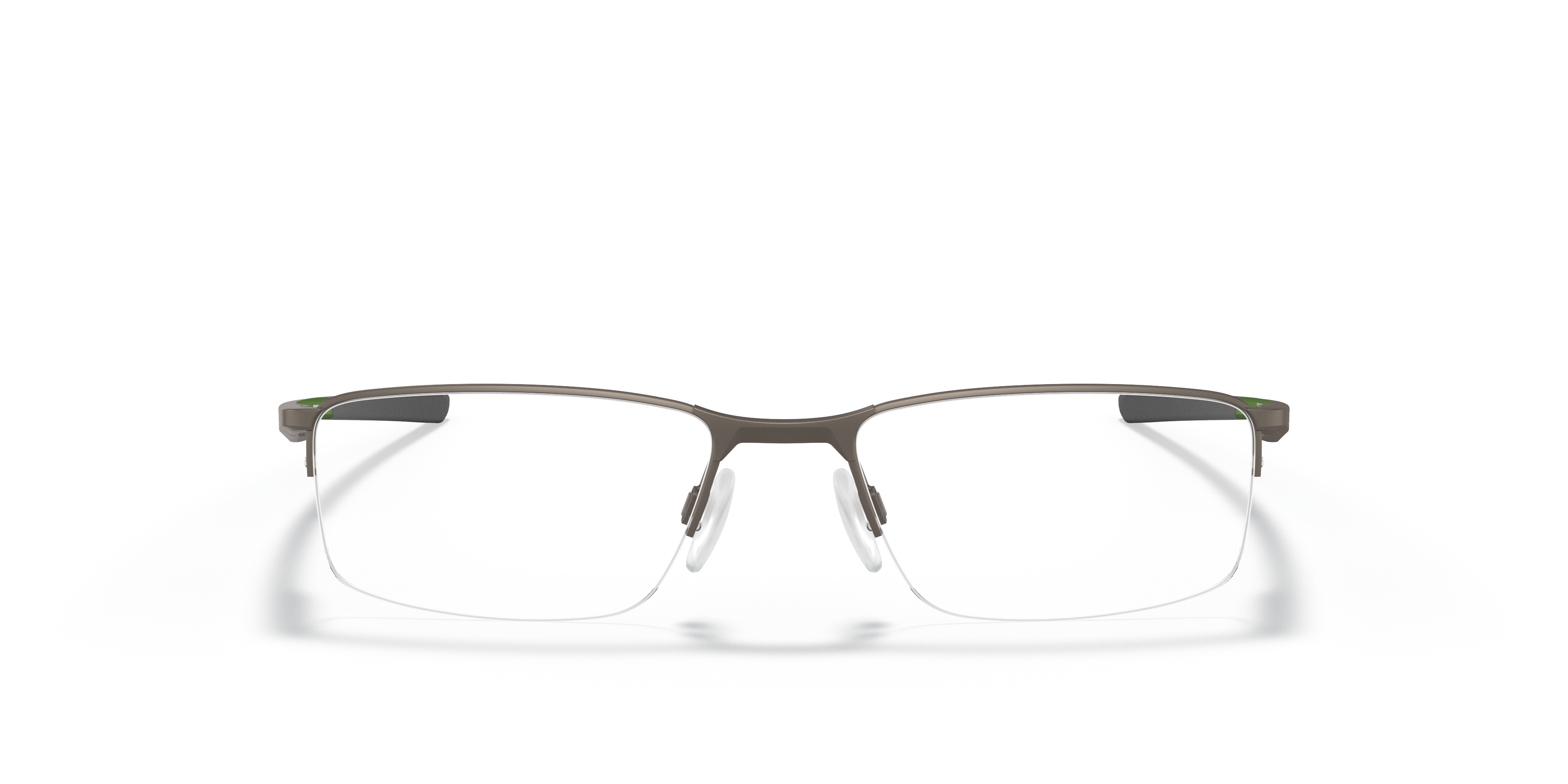 Oakley OX3218 Socket 5.5 Men's Rectangle Eyeglass Frames - Satin Pewter Frame