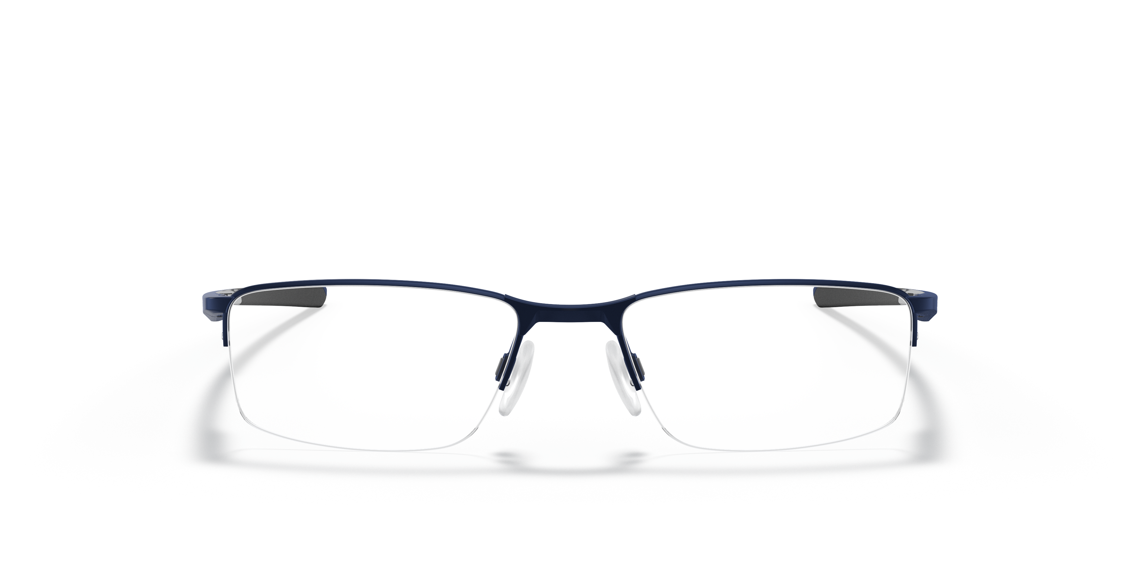 Oakley OX3218 Socket 5.5 Men's Rectangle Eyeglass Frames - Polished Black Frame