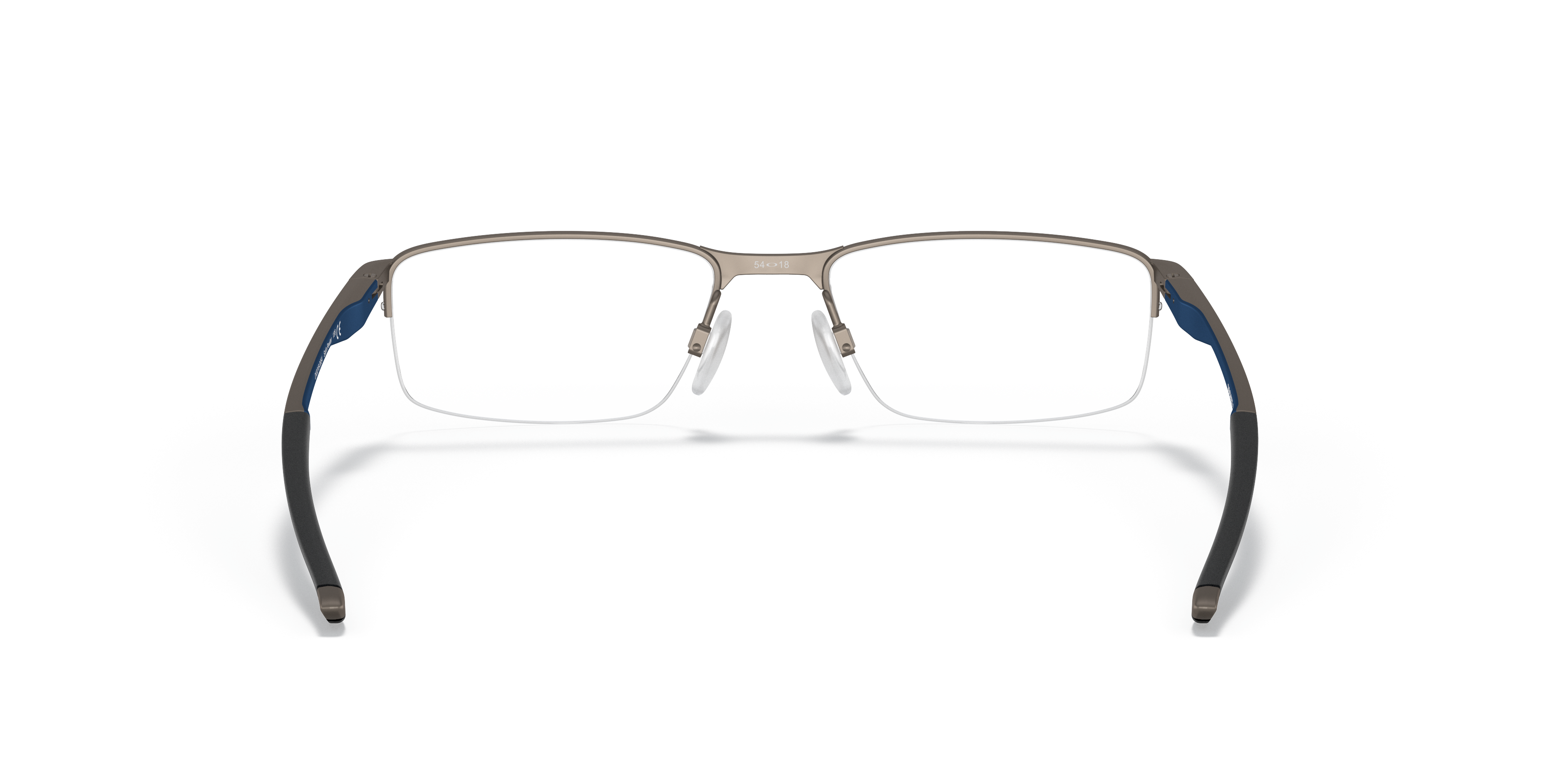 Oakley OX3218 Socket 5.5 Men's Rectangle Eyeglass Frames - Matte Gunmetal Frame