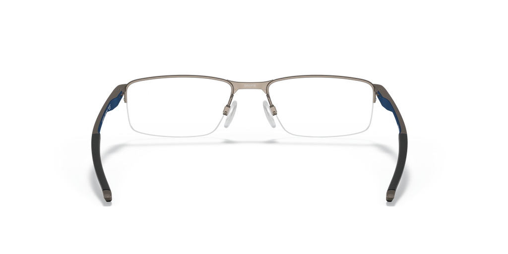 Oakley OX3218 Socket 5.5 Men's Rectangle Eyeglass Frames - Matte Gunmetal Frame
