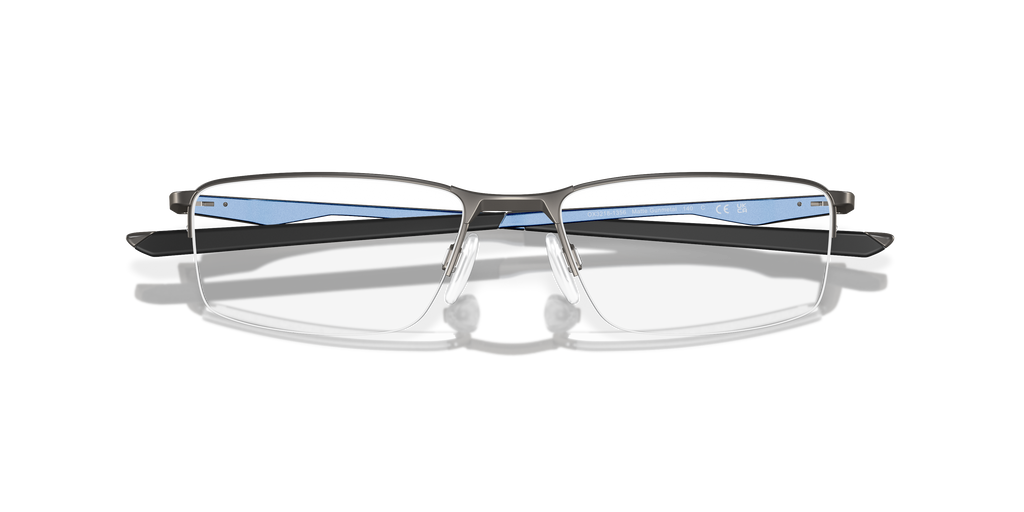 Oakley OX3218 Socket 5.5 Men's Rectangle Eyeglass Frames - Matte Midnight Frame