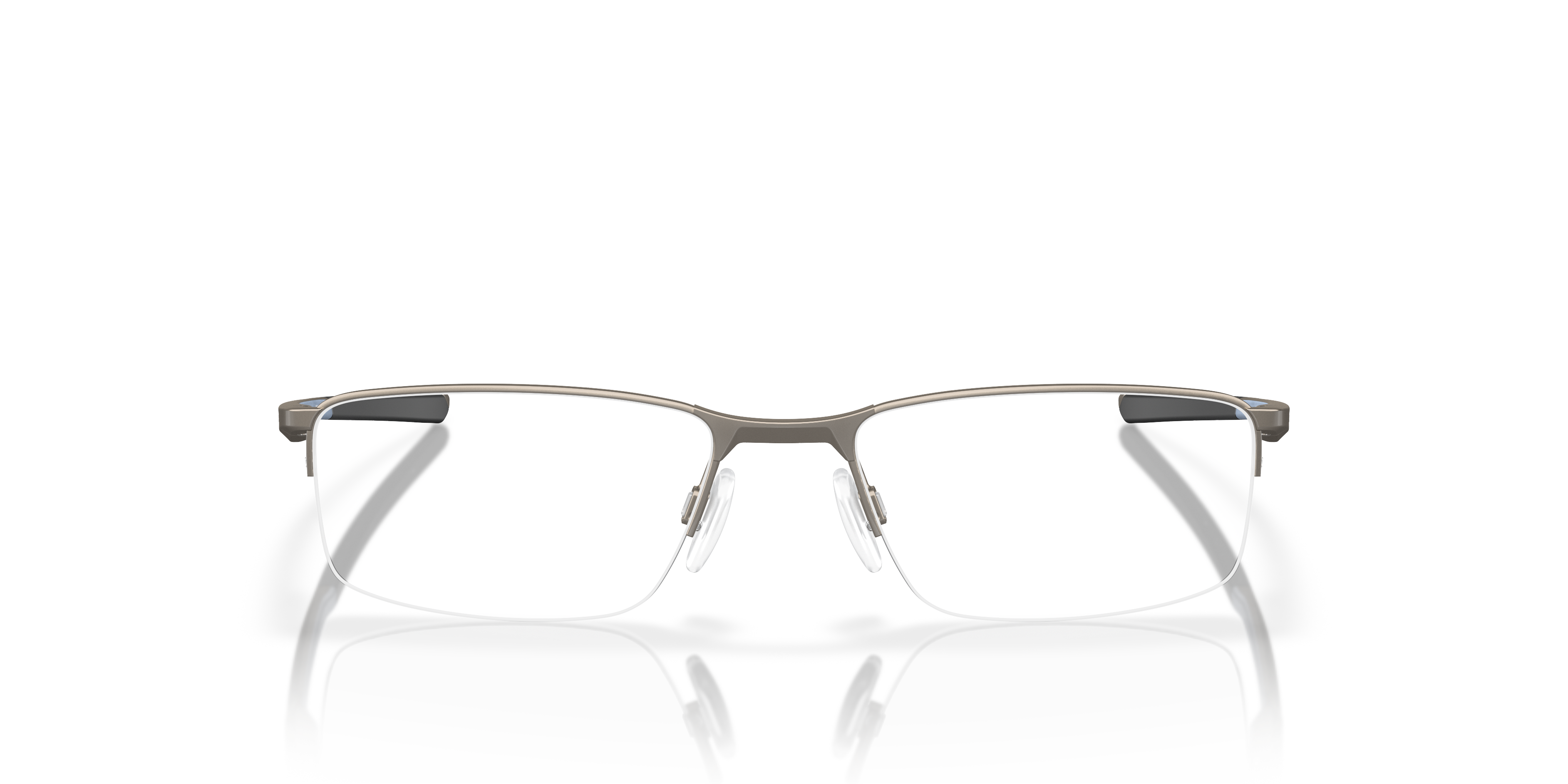 Oakley OX3218 Socket 5.5 Men's Rectangle Eyeglass Frames - Matte Gunmetal Frame