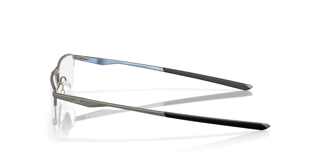 Oakley OX3218 Socket 5.5 Men's Rectangle Eyeglass Frames - Satin Pewter Frame