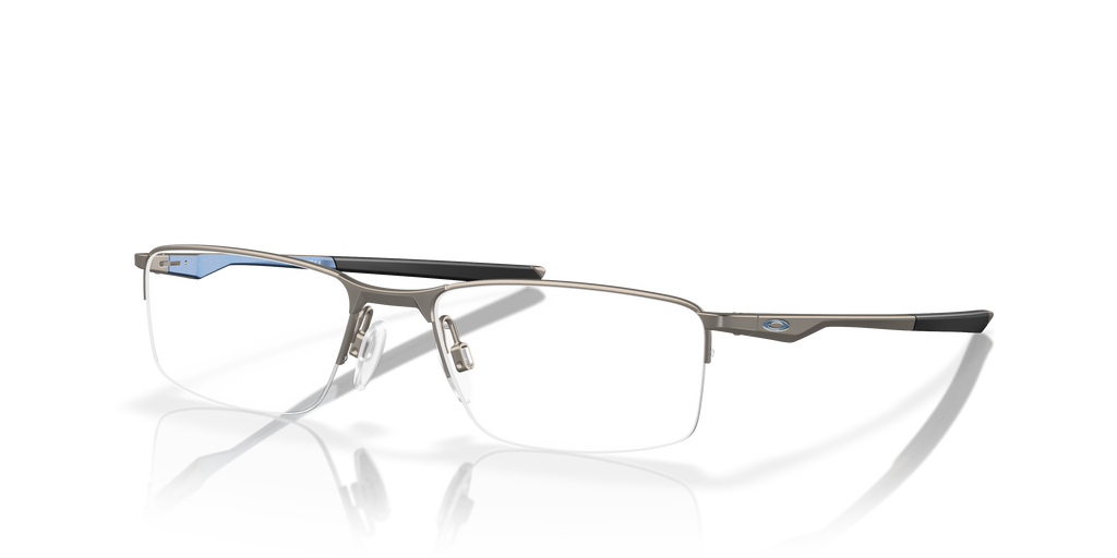 Oakley OX3218 Socket 5.5 Men's Rectangle Eyeglass Frames - Matte Midnight Frame