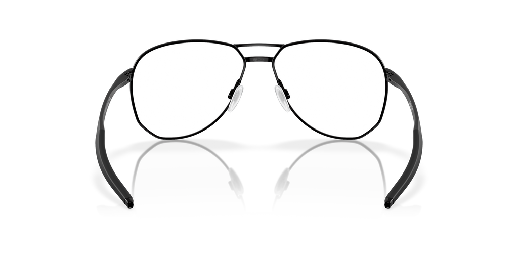 Oakley OX5077 Contrail TI Men's Round Eyeglass Frames - Satin Black Frame