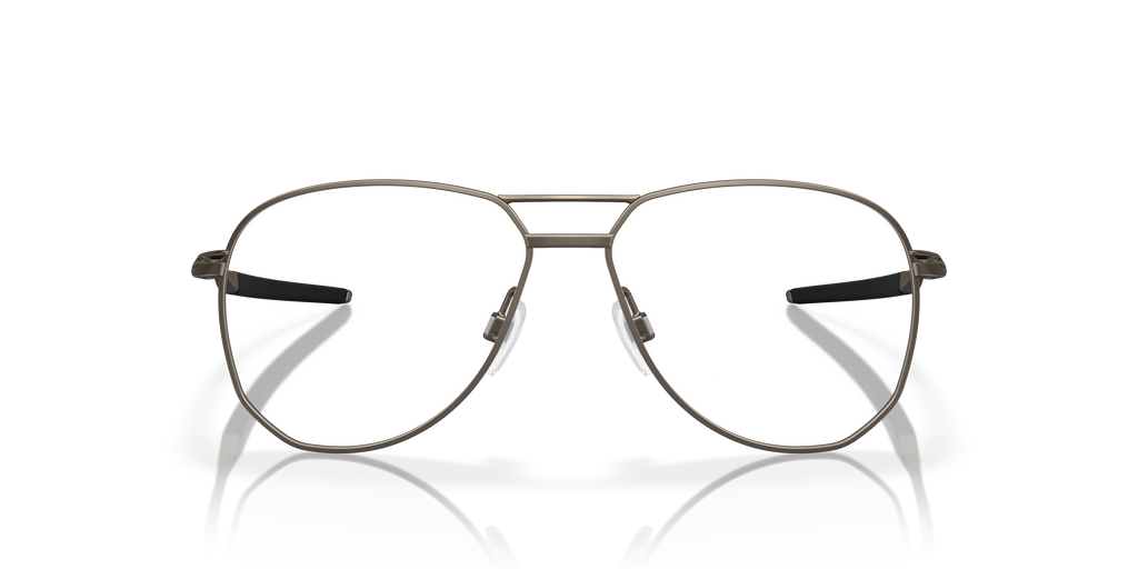 Oakley OX5077 Contrail TI Men's Round Eyeglass Frames - Pewter Frame