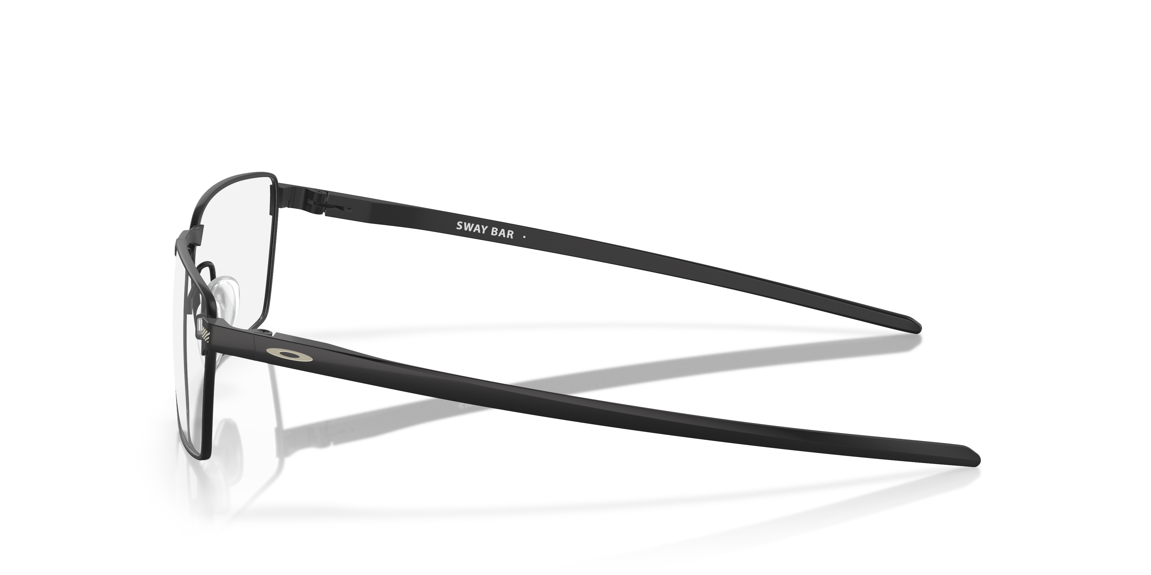 Oakley OX5078 Sway Bar Men's Rectangle Eyeglass Frames - Satin Black Frame