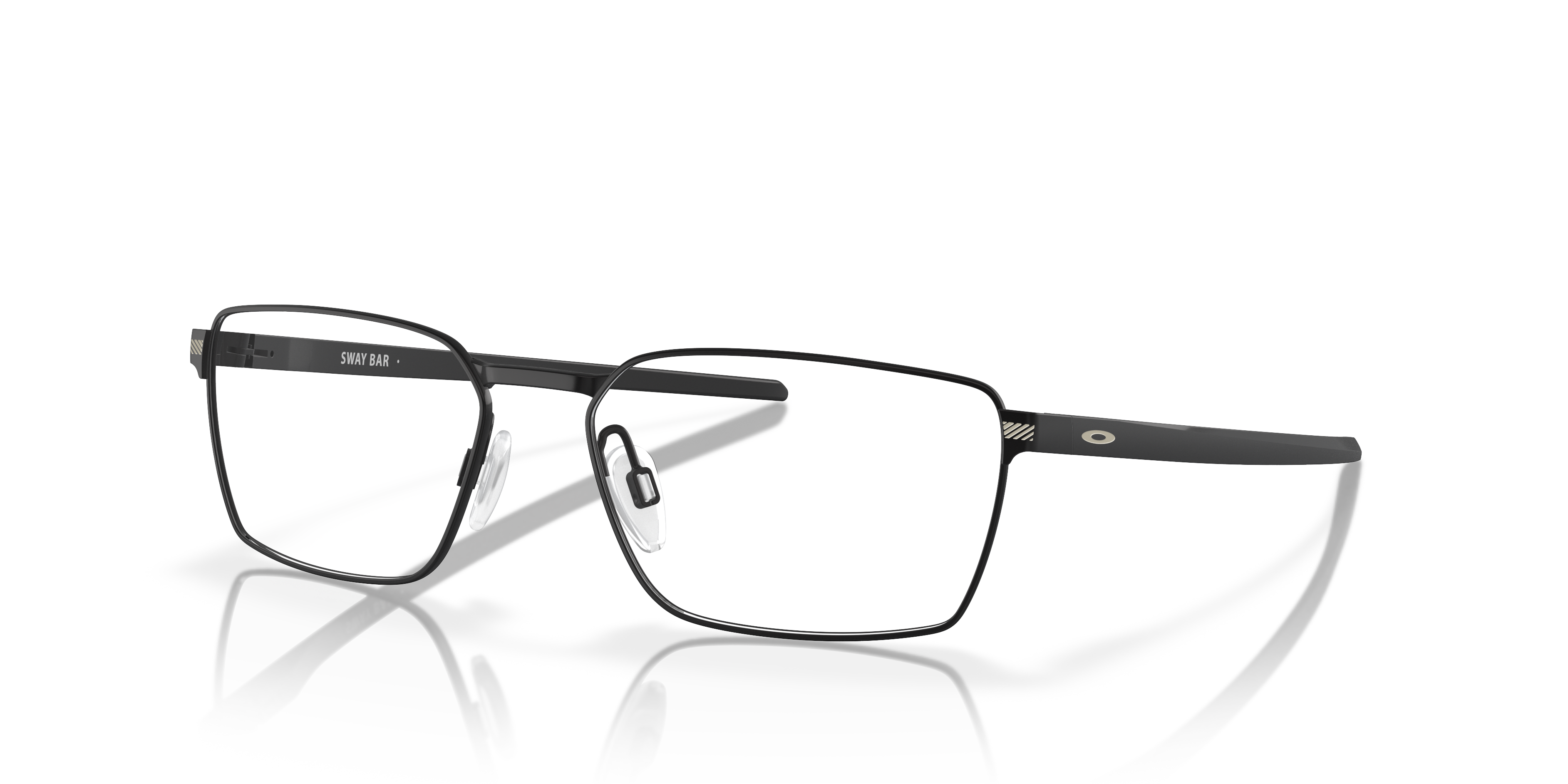 Oakley OX5078 Sway Bar Men's Rectangle Eyeglass Frames - Matte Midnight Frame