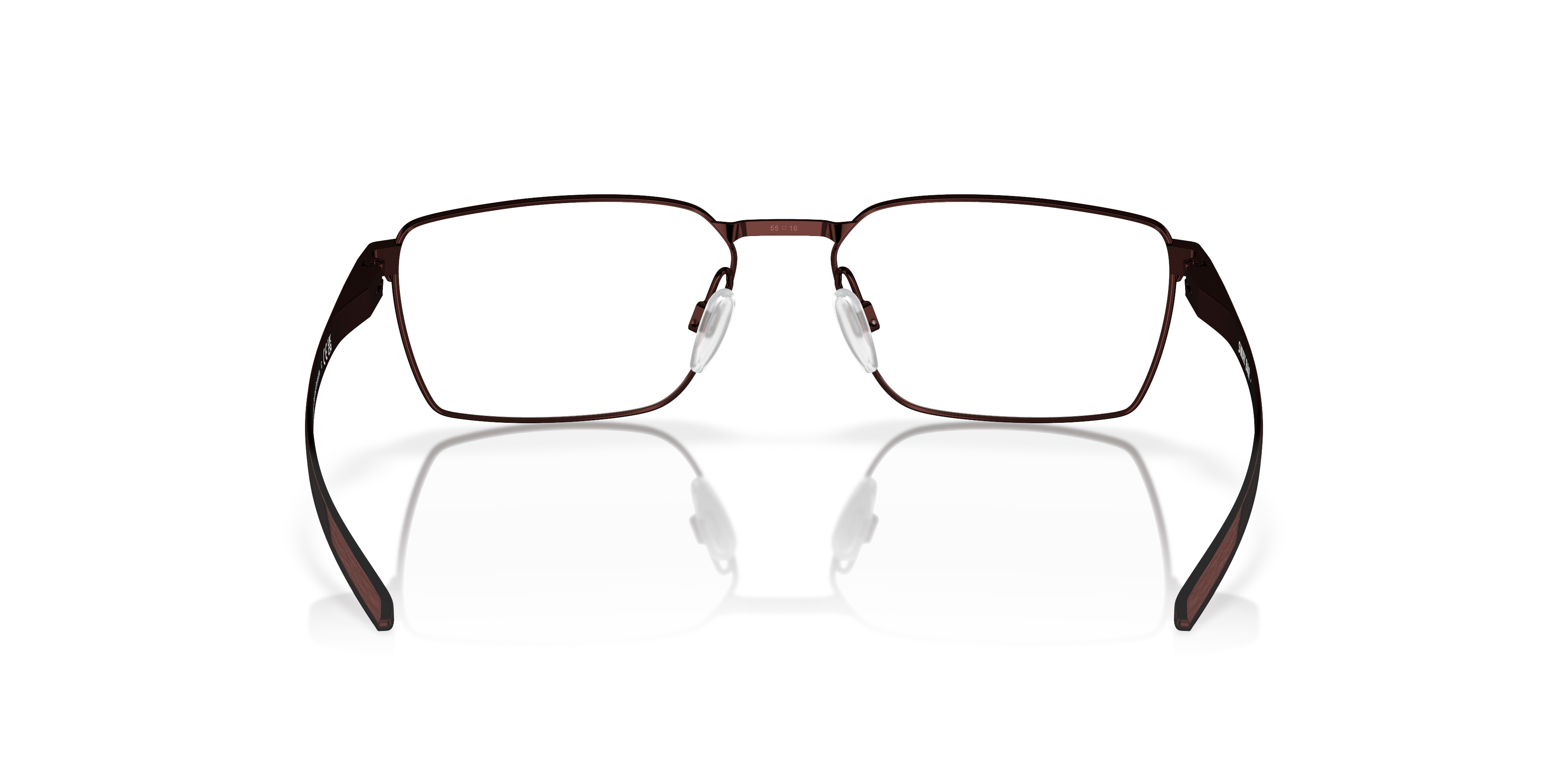 Oakley OX5078 Sway Bar Men's Rectangle Eyeglass Frames - Brushed Grenache Frame