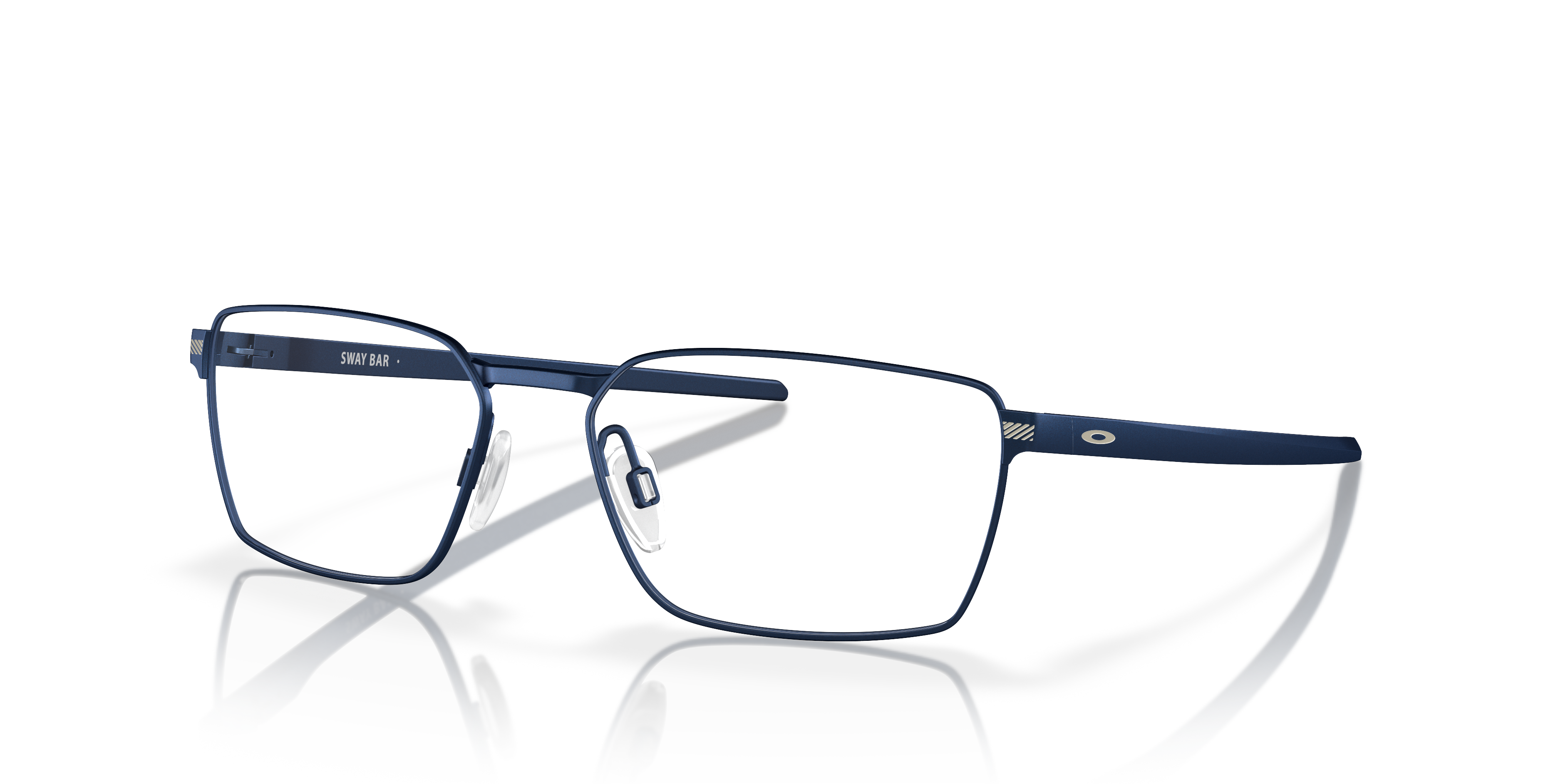 Oakley OX5078 Sway Bar Men's Rectangle Eyeglass Frames - Satin Black Frame