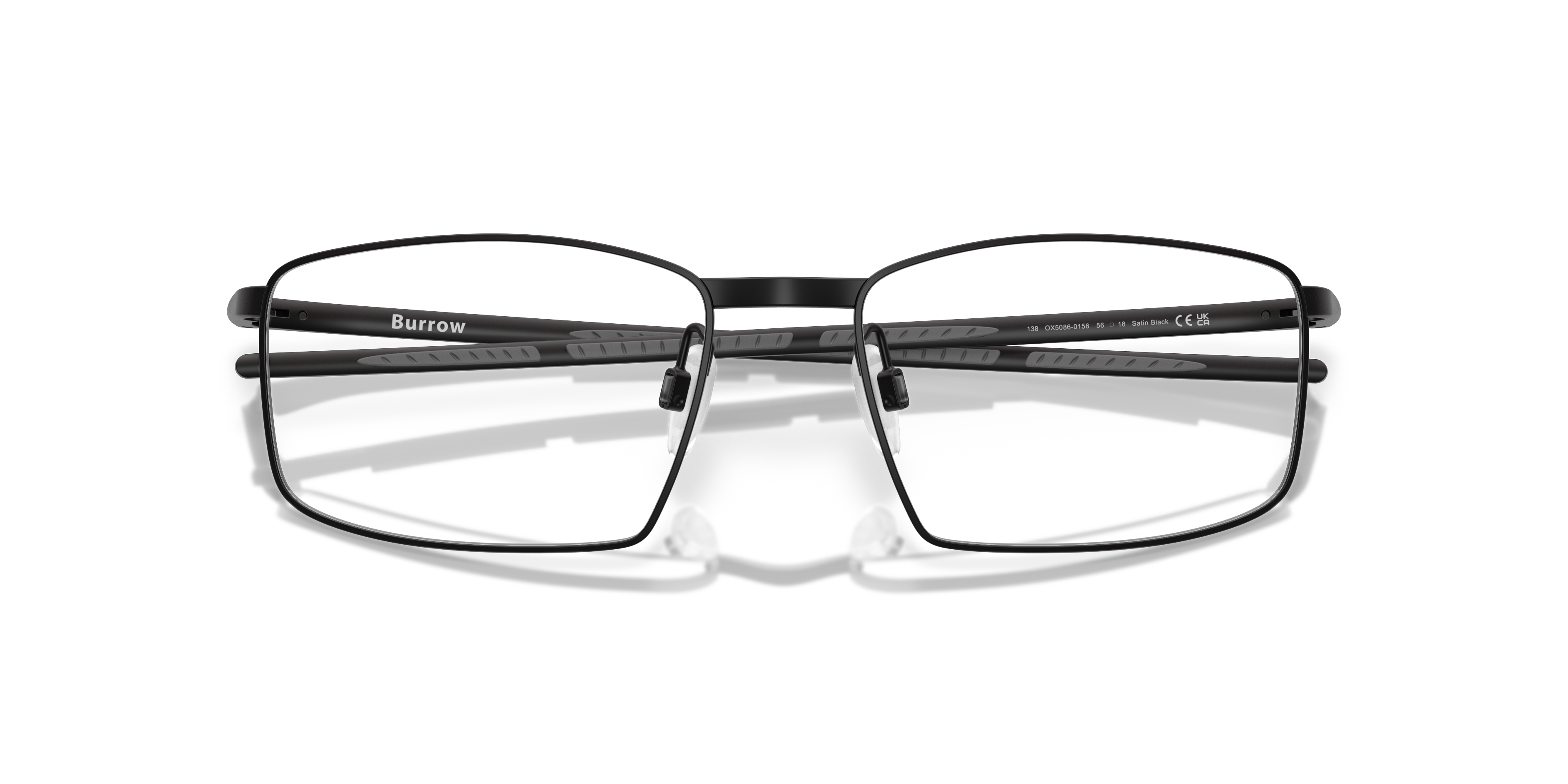 Oakley OX5086 Burrow Unisex Square Eyeglass Frames - Pewter Frame