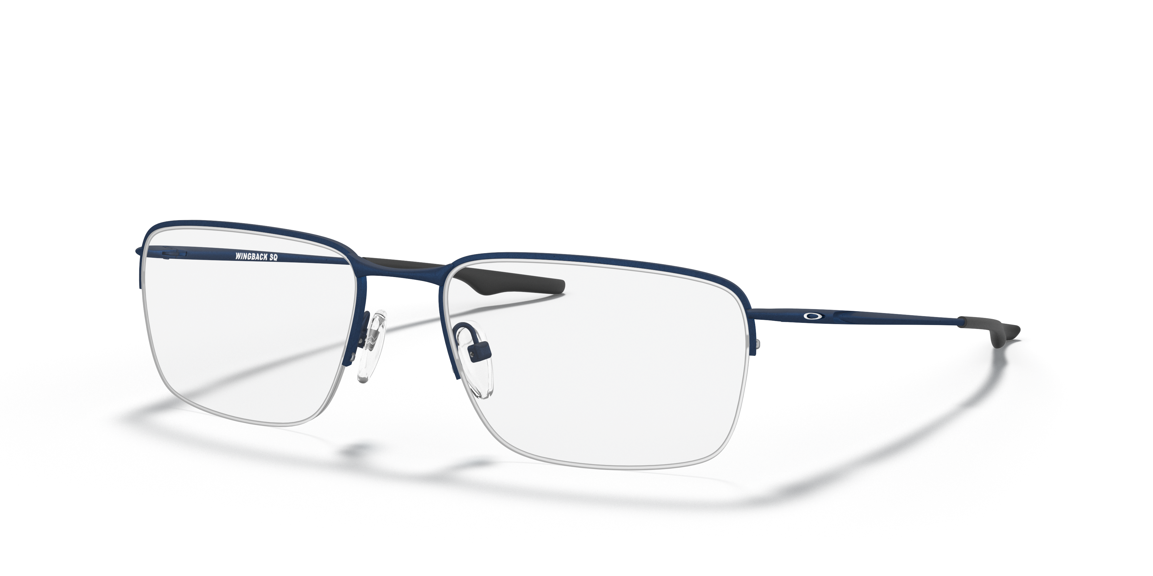 Oakley OX5148 Wingback SQ Men's Square Eyeglass Frames - Satin Black Frame