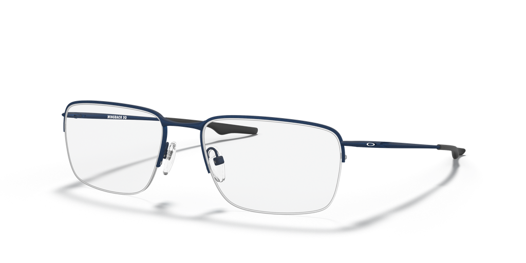 Oakley OX5148 Wingback SQ Men's Square Eyeglass Frames - Satin Black Frame
