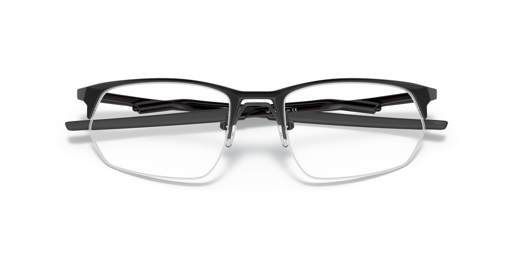 Oakley OX5152 Wire Tap 2.0 Men's Rectangle Eyeglass Frames - Satin Black Frame
