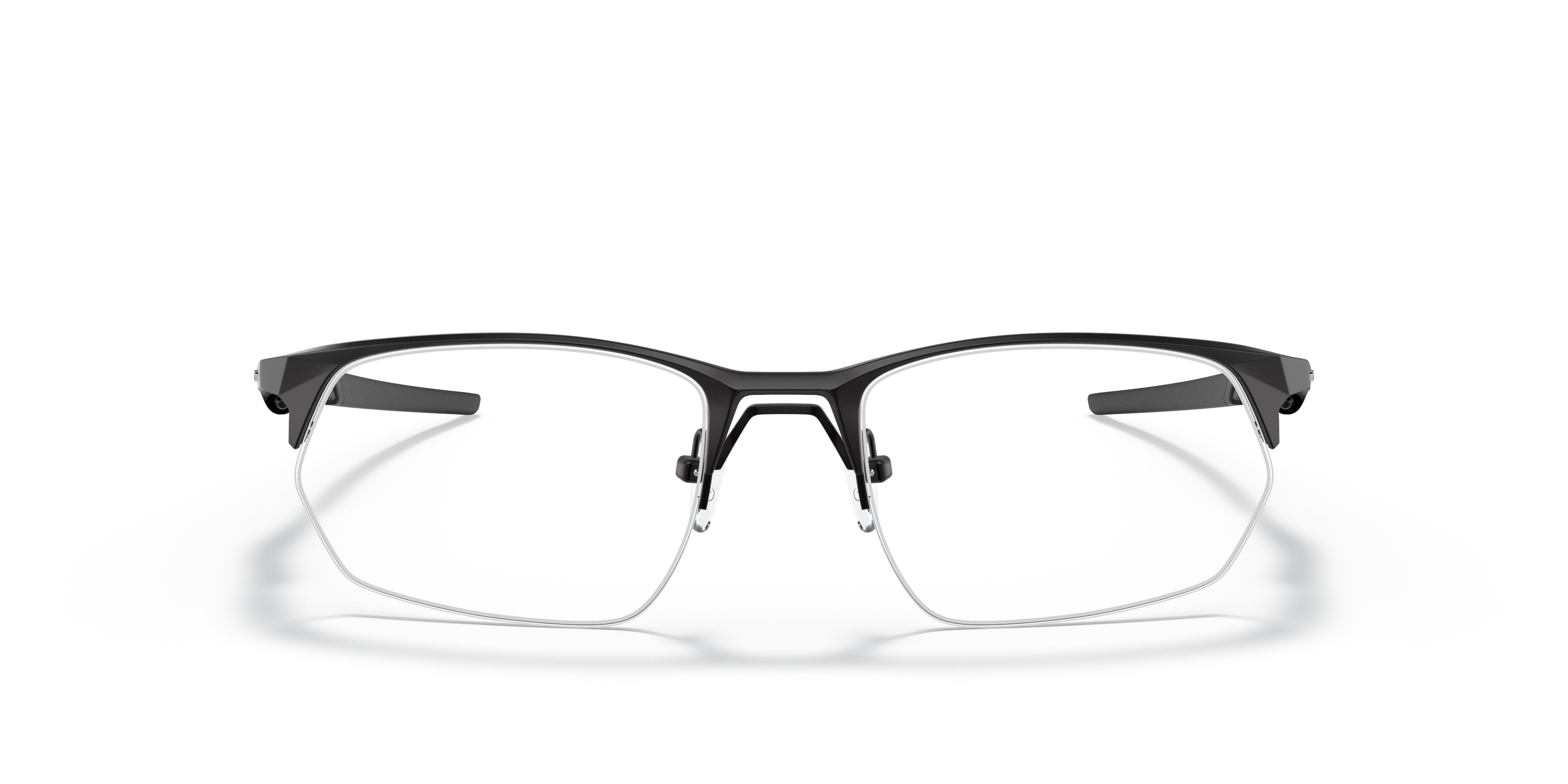 Oakley OX5152 Wire Tap 2.0 Men's Rectangle Eyeglass Frames - Satin Light Steel Frame