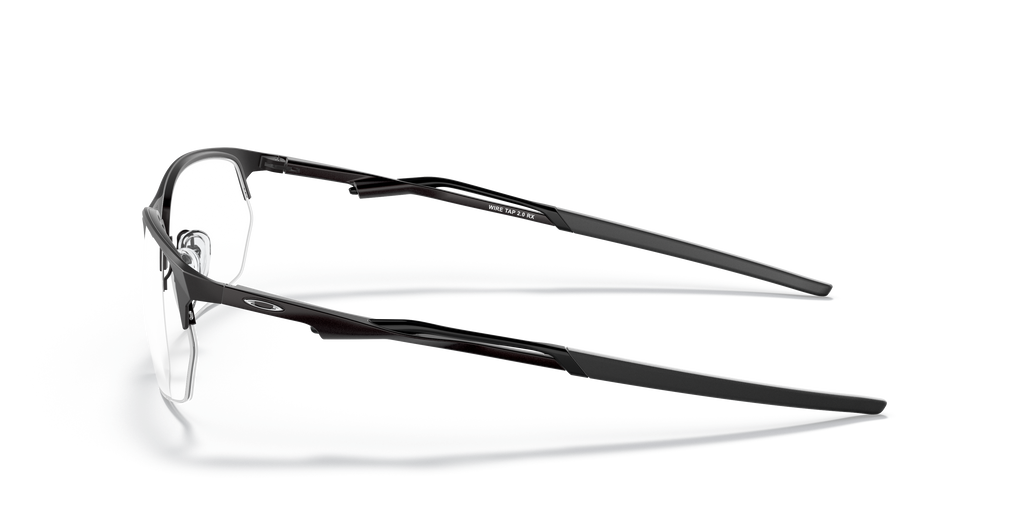Oakley OX5152 Wire Tap 2.0 Men's Rectangle Eyeglass Frames - Satin Black Frame