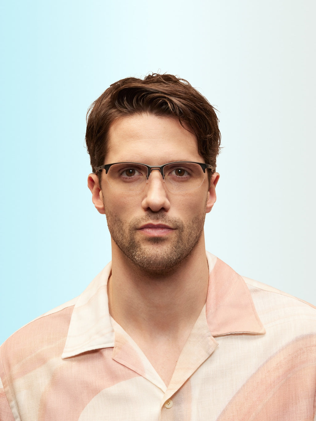Oakley OX5152 Wire Tap 2.0 Men's Rectangle Eyeglass Frames - Satin Light Steel Frame