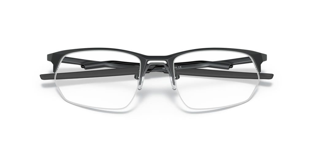 Oakley OX5152 Wire Tap 2.0 Men's Rectangle Eyeglass Frames - Satin Black Frame