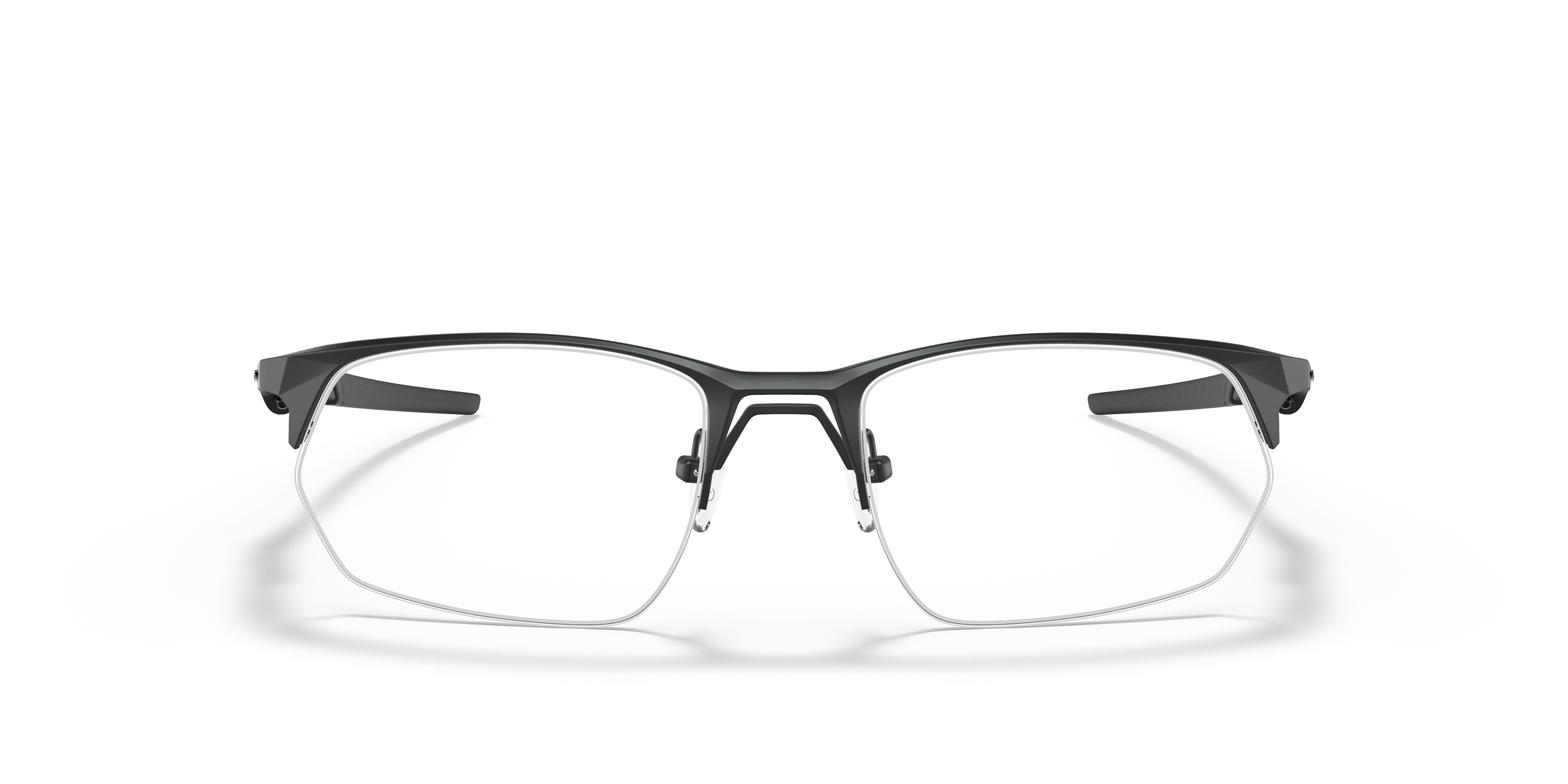 Oakley OX5152 Wire Tap 2.0 Men's Rectangle Eyeglass Frames - Satin Light Steel Frame