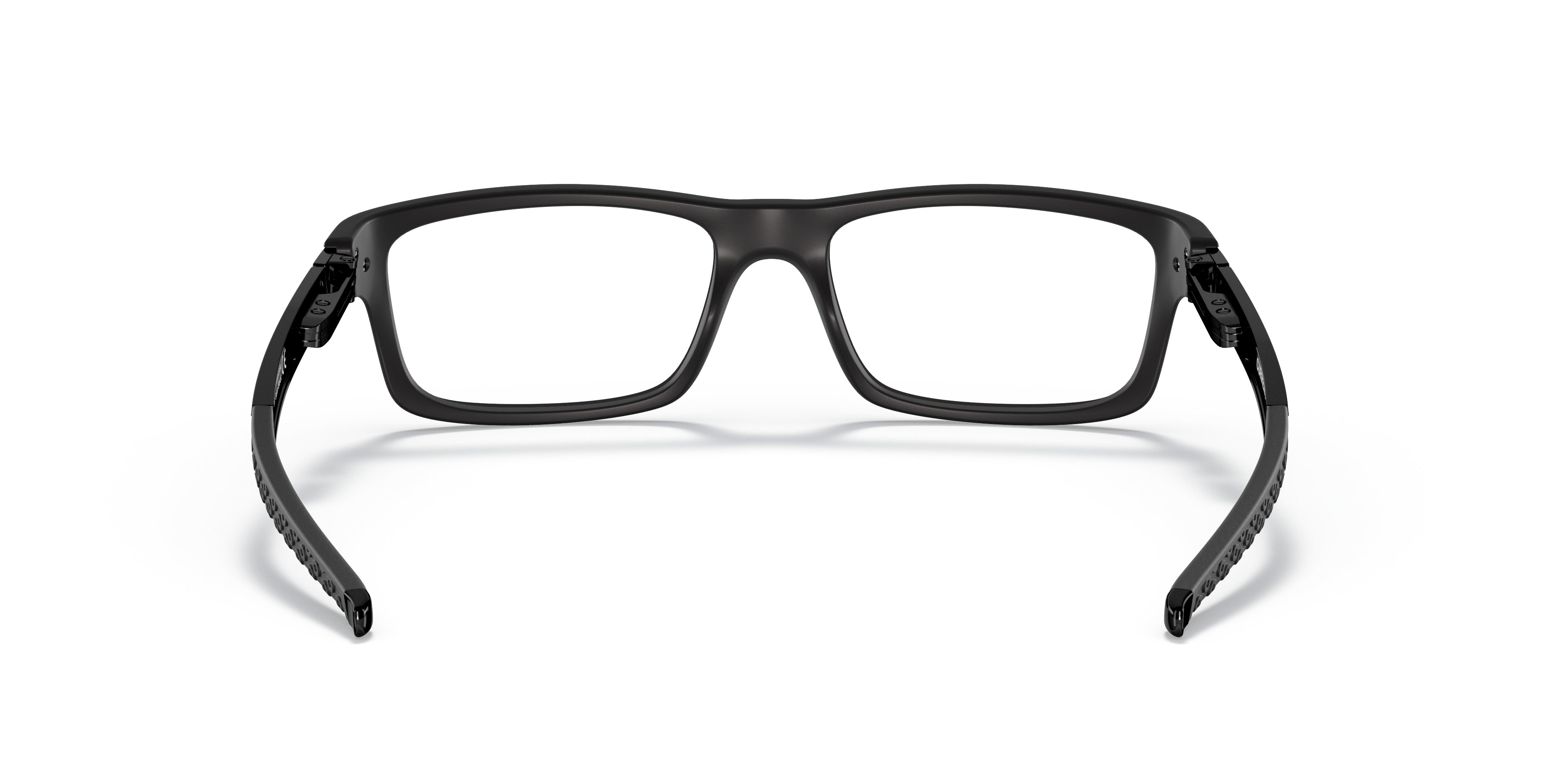 Oakley OX8026 Currency Men's Rectangle Eyeglass Frames - Satin Black Frame