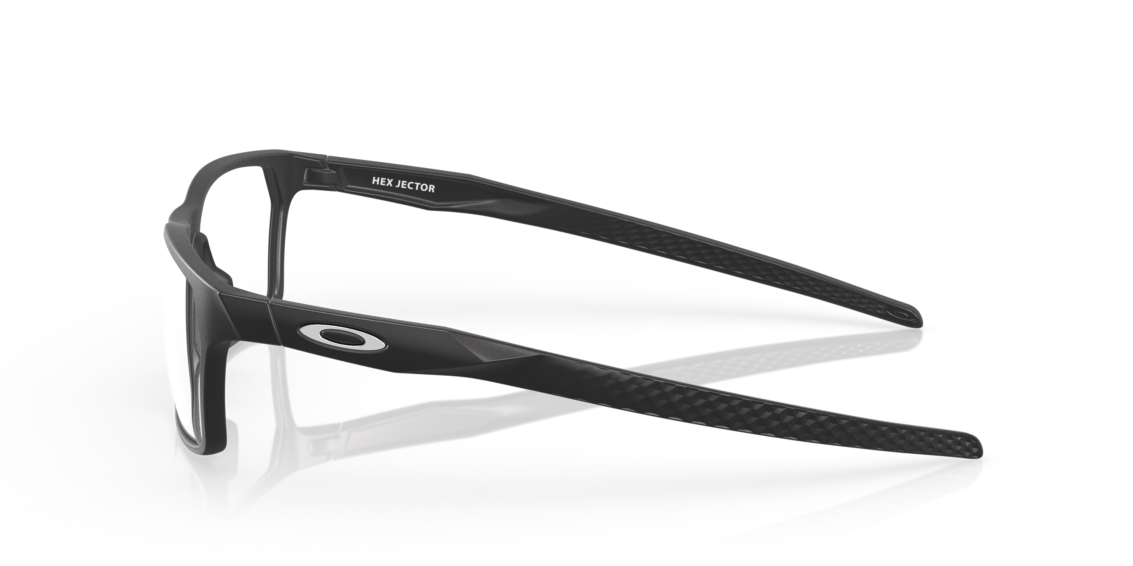 Oakley OX8032 Hex Jector Men's Rectangle Eyeglass Frames - Satin Black Frame
