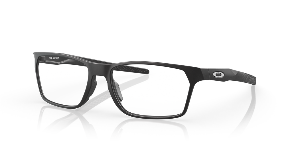 Oakley OX8032 Hex Jector Men's Rectangle Eyeglass Frames - Black Ink Frame