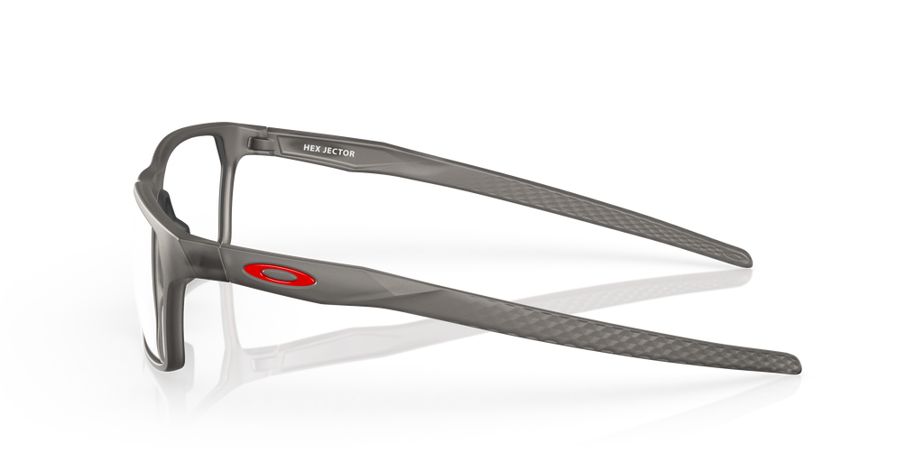 Oakley OX8032 Hex Jector Men's Rectangle Eyeglass Frames - Satin Black Frame