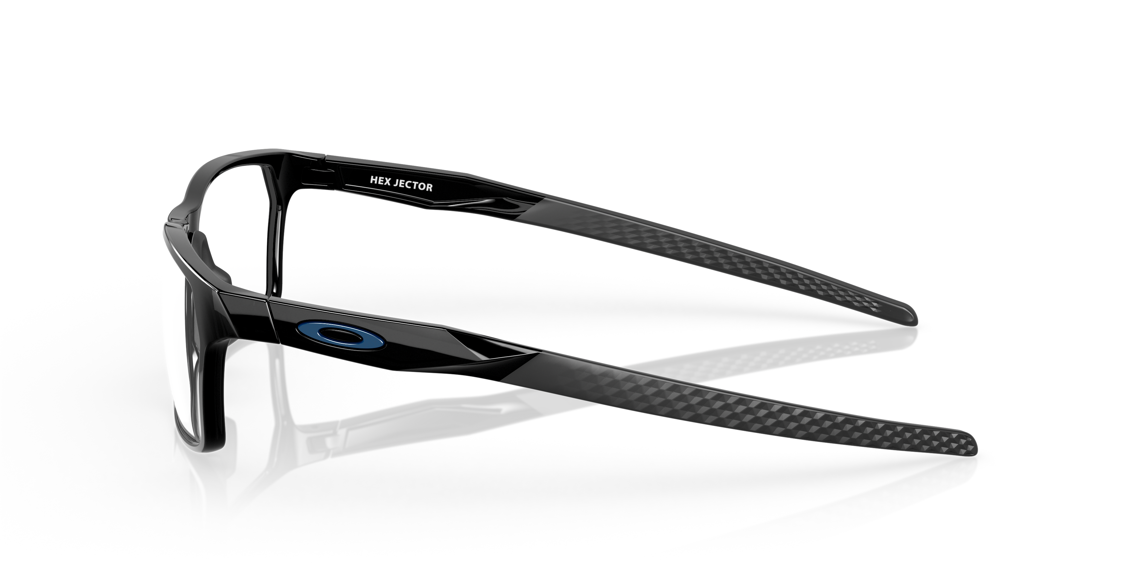 Oakley OX8032 Hex Jector Men's Rectangle Eyeglass Frames - Satin Black Frame