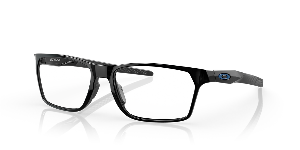 Oakley OX8032 Hex Jector Men's Rectangle Eyeglass Frames - Satin Black Frame