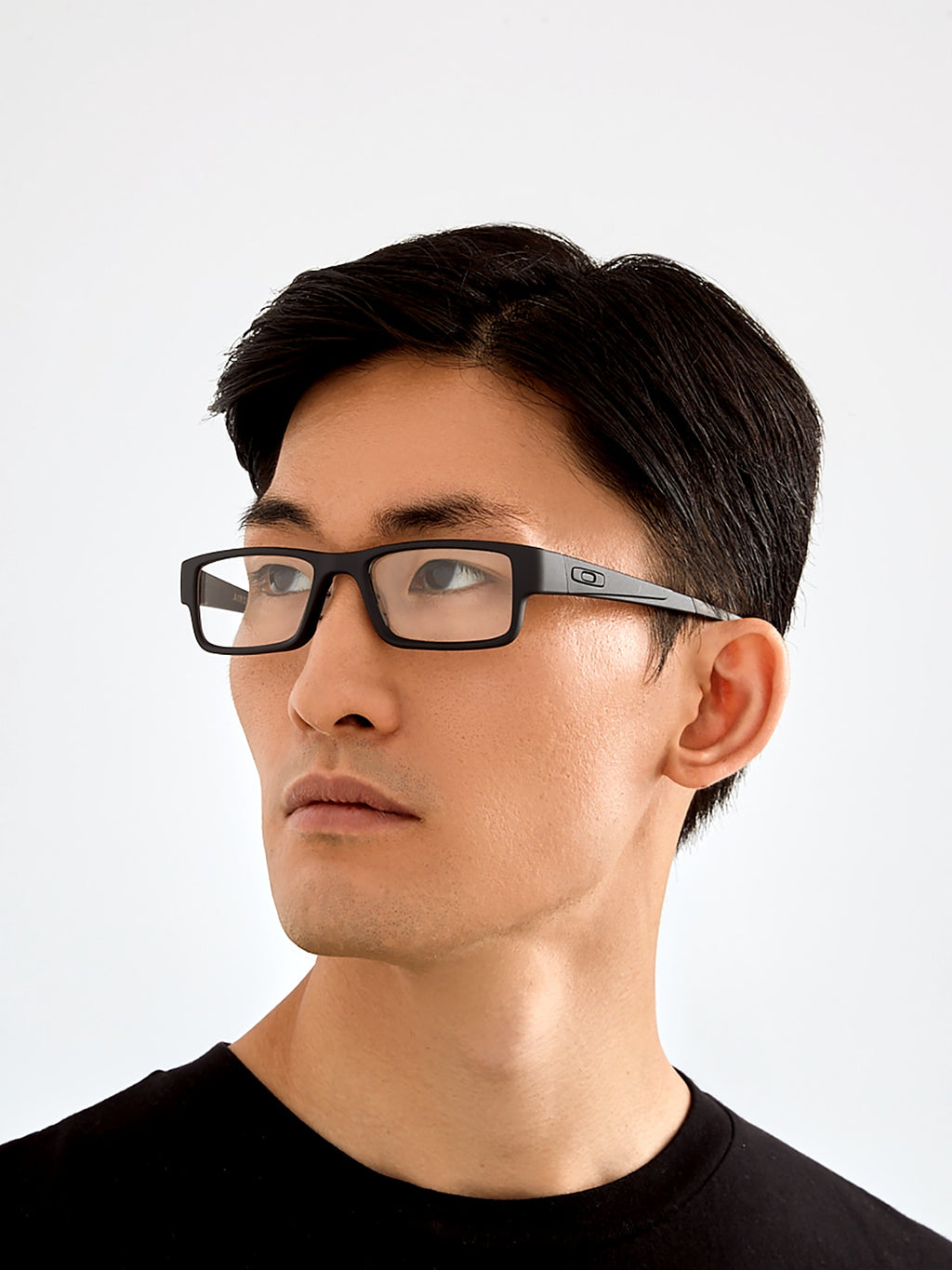 Oakley OX8046 Airdrop Men's Rectangle Eyeglass Frames - Grey Shadow Frame