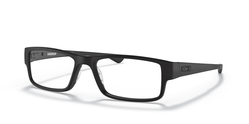 Oakley OX8046 Airdrop Men's Rectangle Eyeglass Frames - Grey Shadow Frame