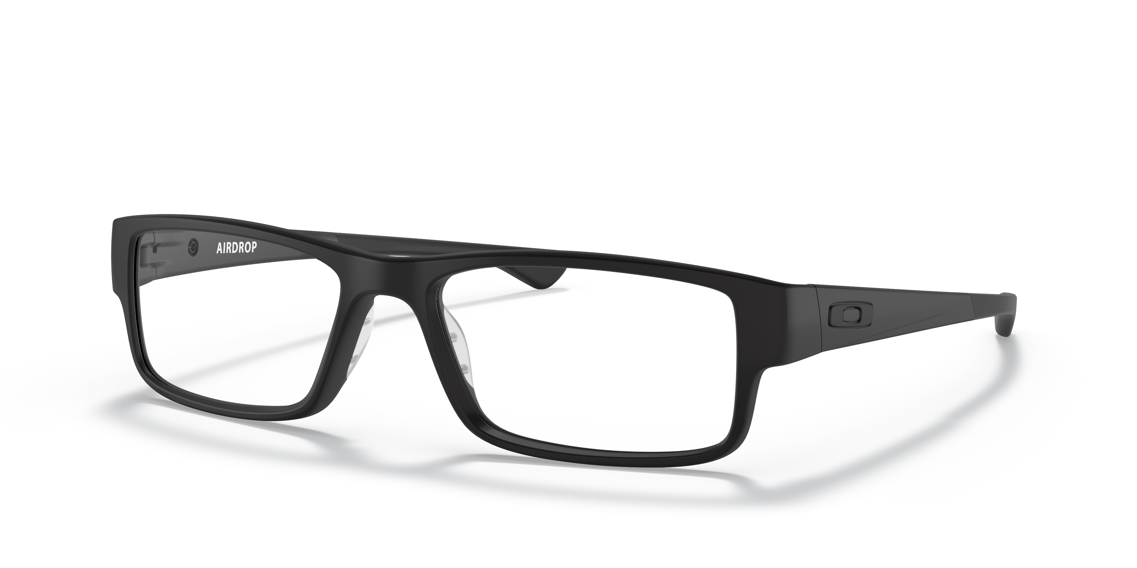 Oakley OX8046 Airdrop Men's Rectangle Eyeglass Frames - Black Ink Frame
