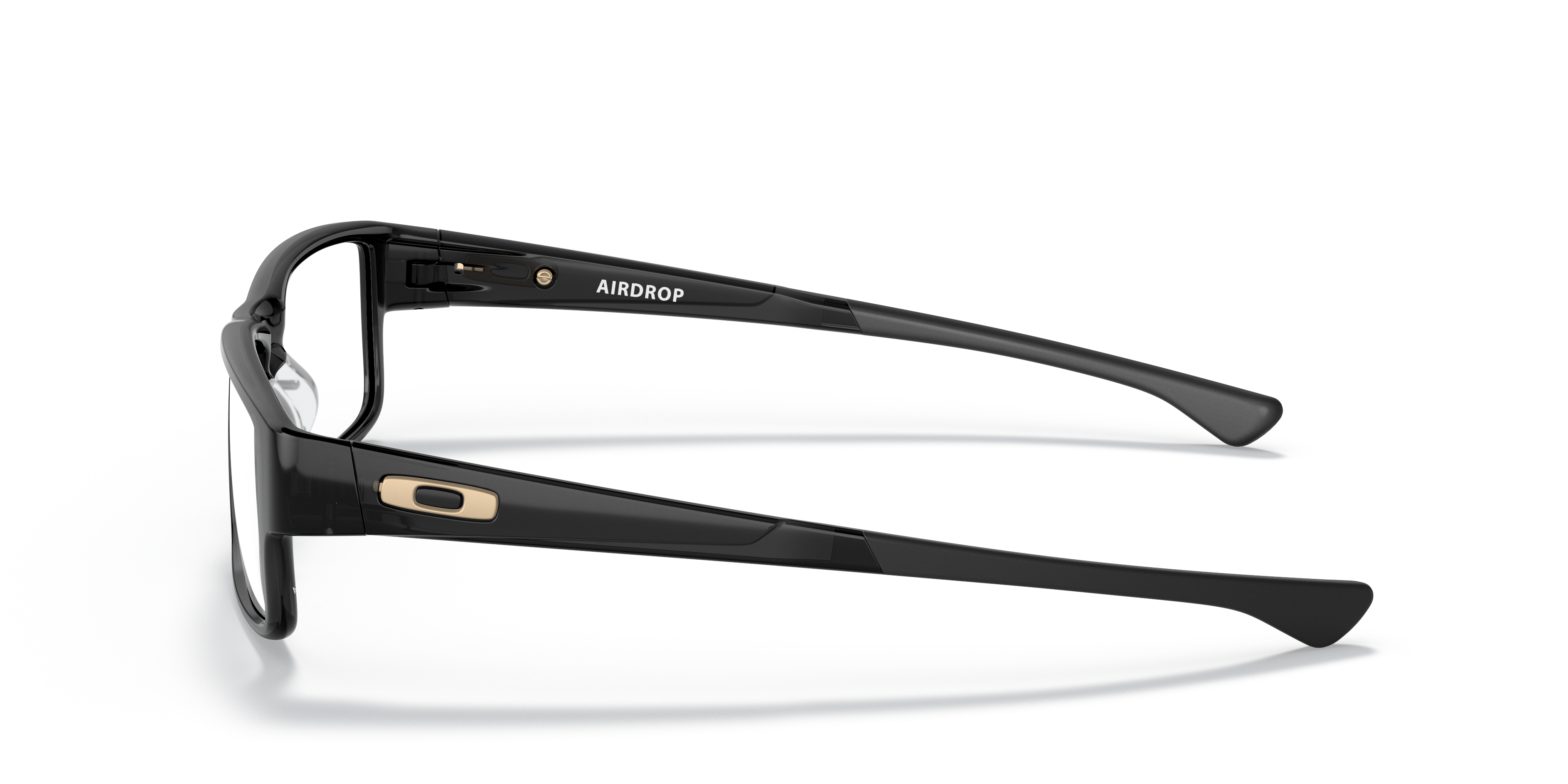 Oakley OX8046 Airdrop Men's Rectangle Eyeglass Frames - Black Ink Frame