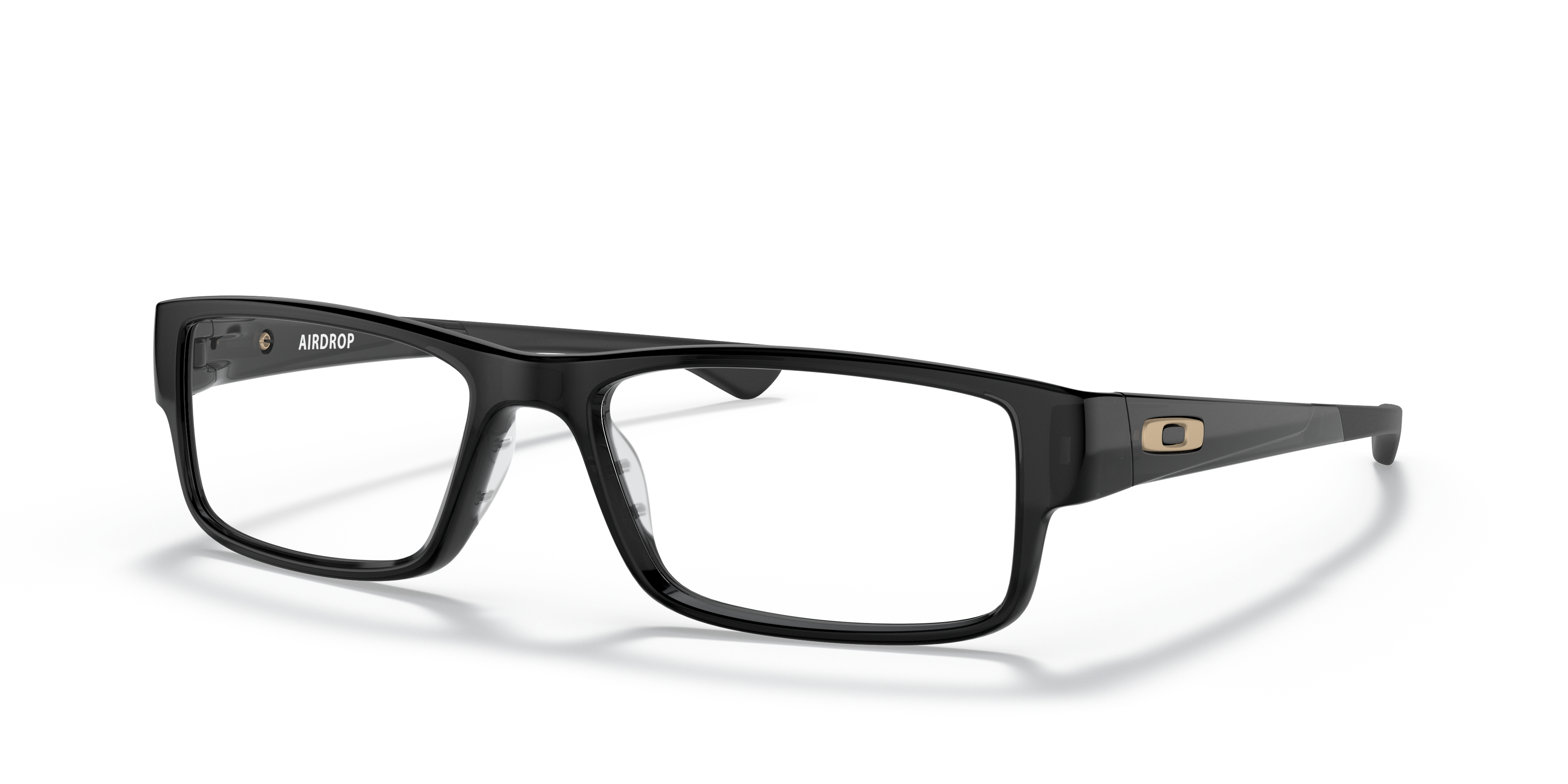 Oakley OX8046 Airdrop Men's Rectangle Eyeglass Frames - Grey Shadow Frame