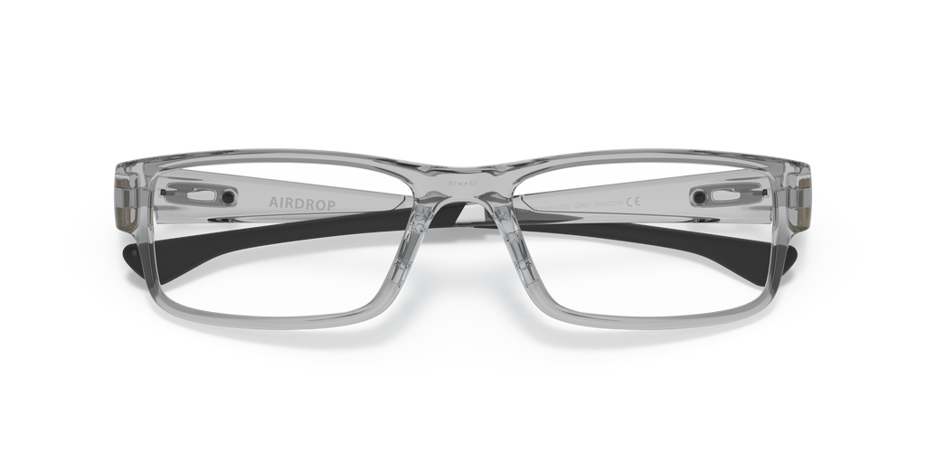 Oakley OX8046 Airdrop Men's Rectangle Eyeglass Frames - Black Ink Frame