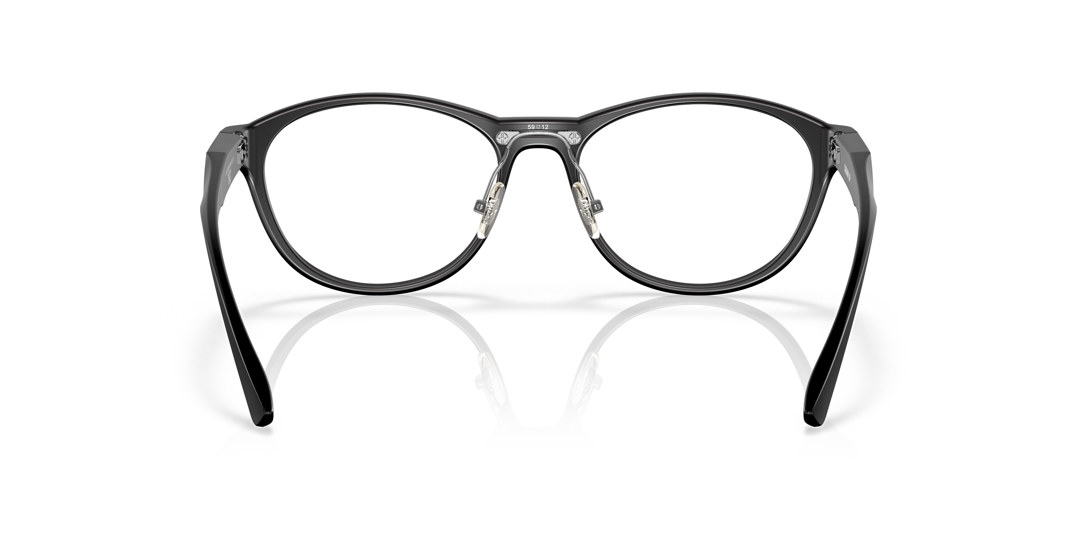 Oakley OX8057 Draw Up Women's Round Eyeglass Frames - Satin Black Frame