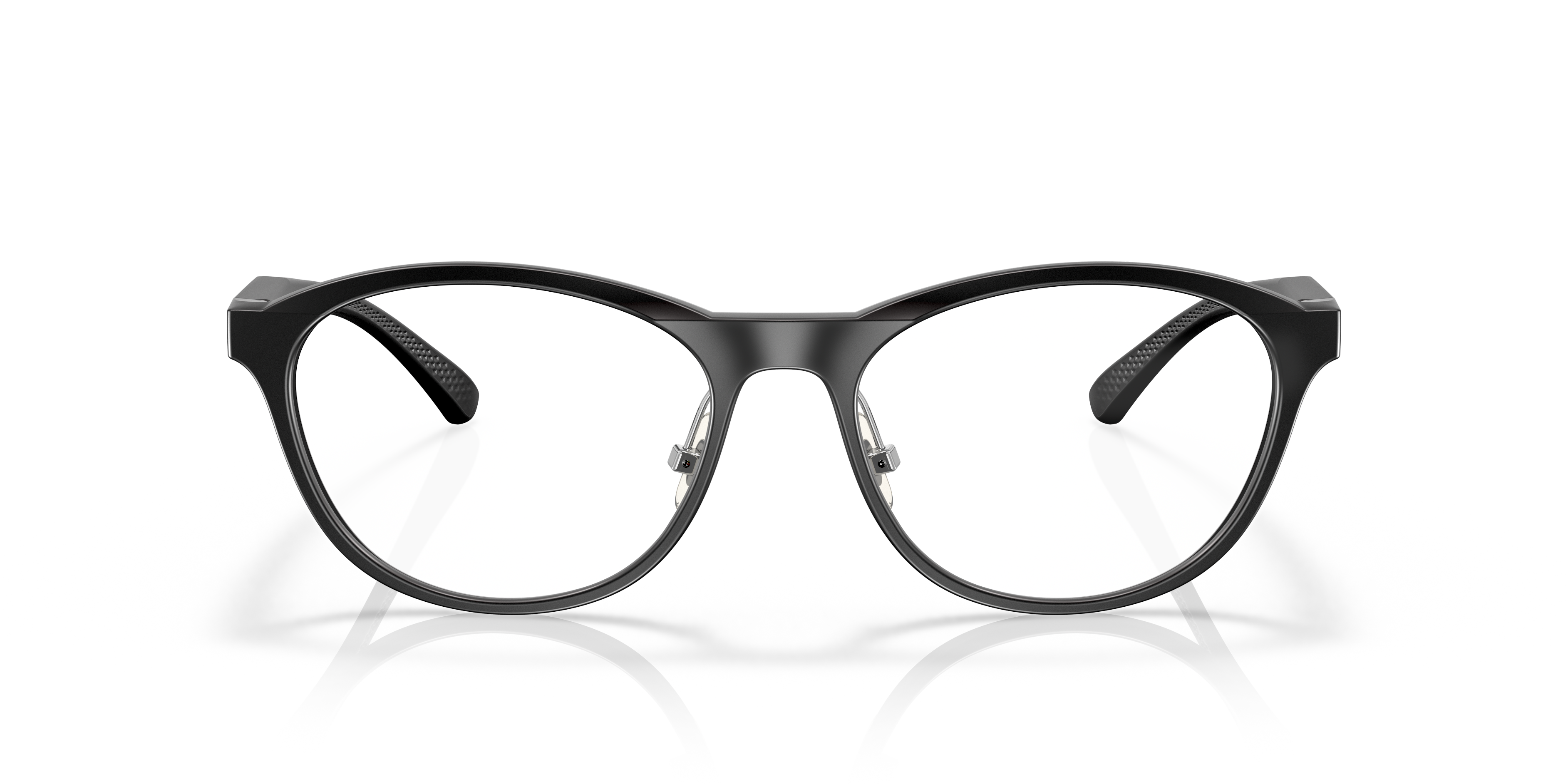 Oakley OX8057 Draw Up Women's Round Eyeglass Frames - Satin Black Frame