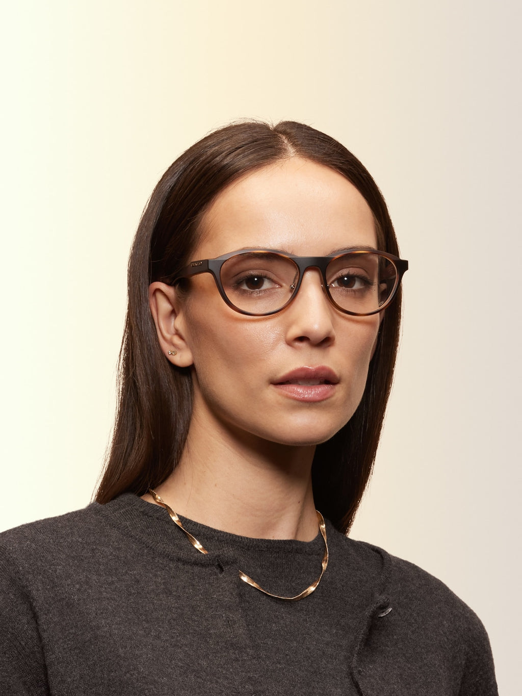 Oakley OX8057 Draw Up Women's Round Eyeglass Frames - Satin Black Frame