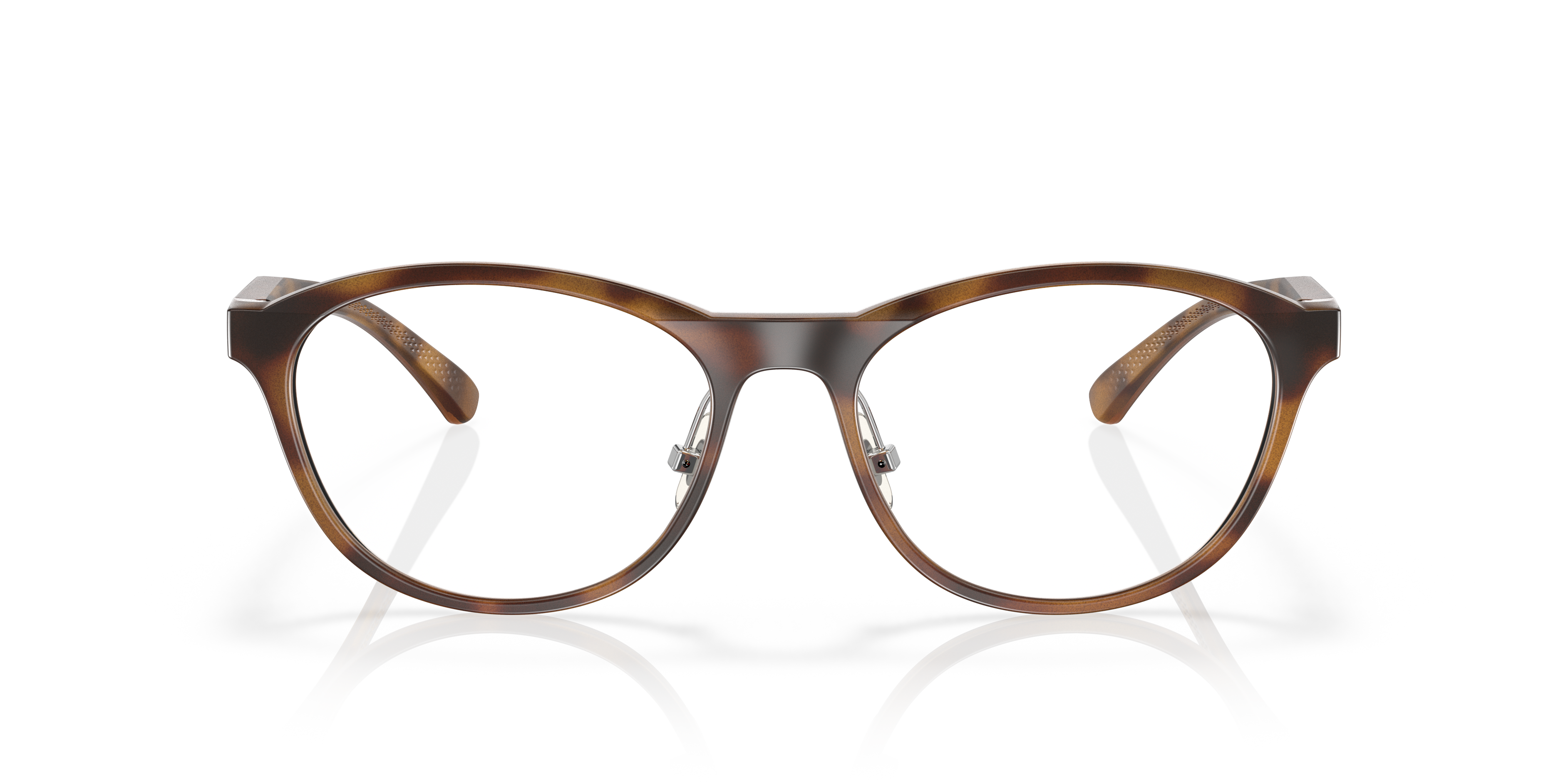 Oakley OX8057 Draw Up Women's Round Eyeglass Frames - Polished Trans Jade Frame