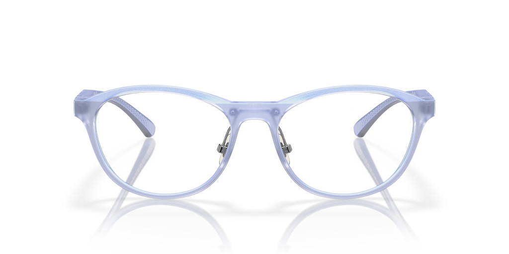Oakley OX8057 Draw Up Women's Round Eyeglass Frames - Polished Trans Jade Frame