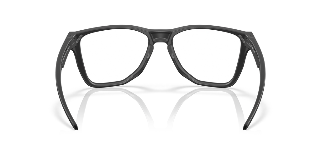Oakley OX8058 The Cut Men's Square Eyeglass Frames - Polished Trans Jade Frame