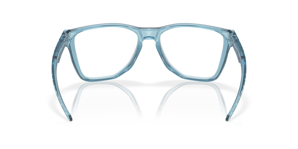 Oakley OX8058 The Cut Men's Square Eyeglass Frames - Satin Black Frame