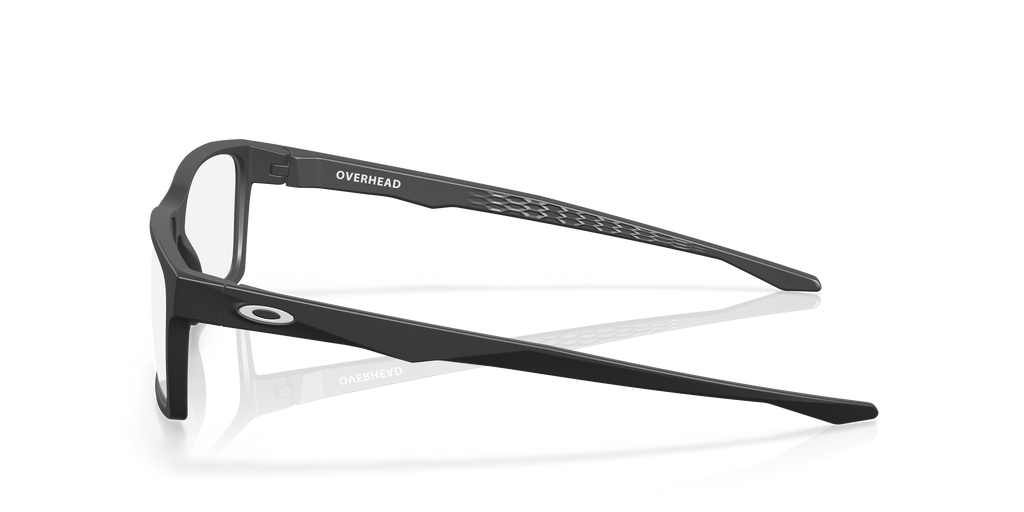 Oakley OX8060 Overhead Men's Rectangle Eyeglass Frames - Polished Trans Jade Frame