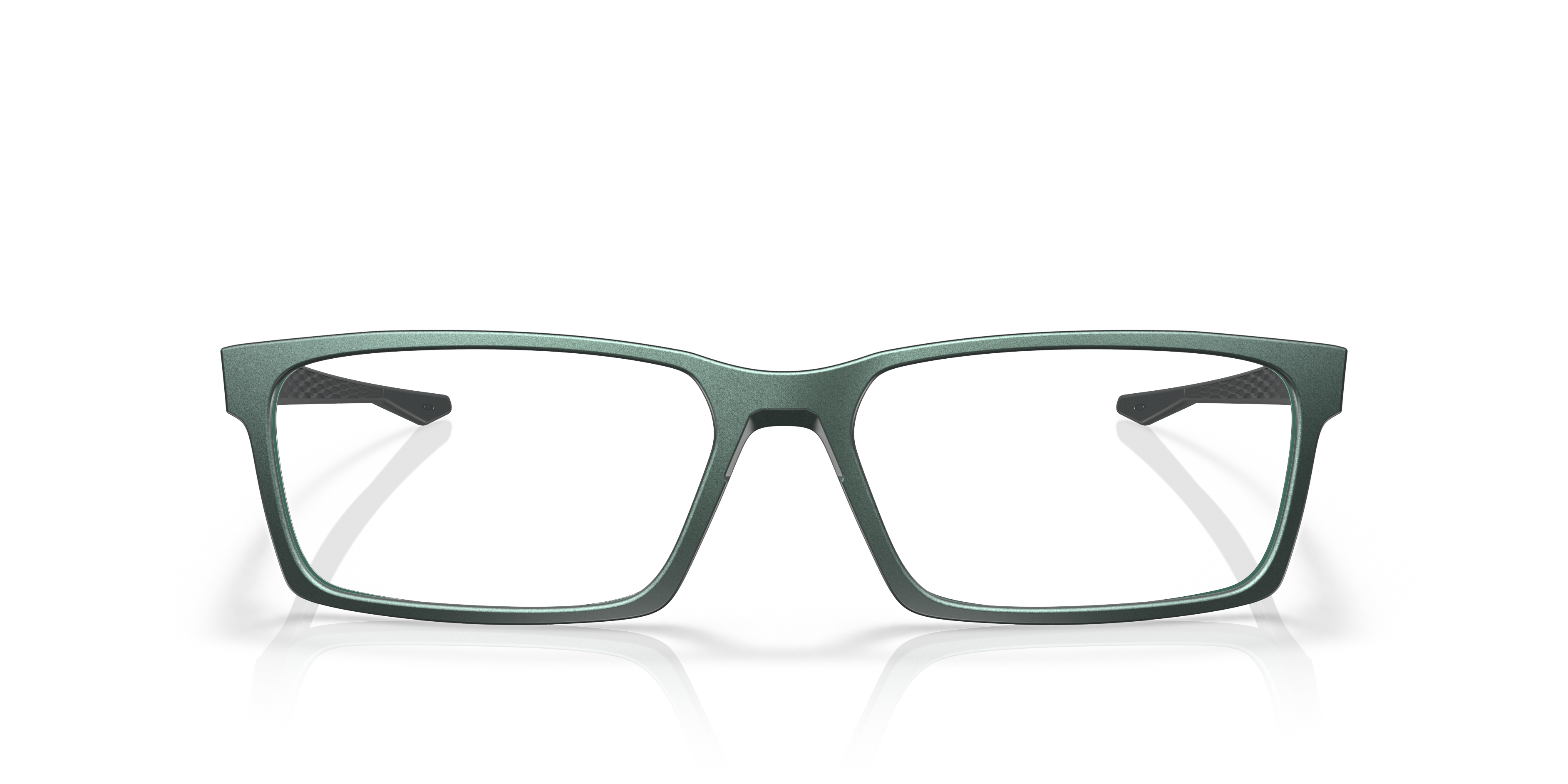 Oakley OX8060 Overhead Men's Rectangle Eyeglass Frames - Satin Black Frame