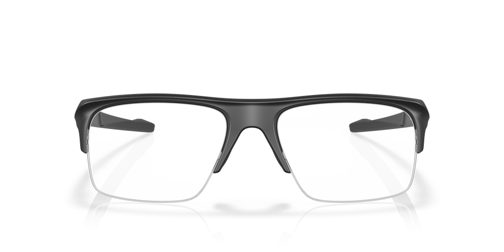 Oakley OX8061 Plazlink Men's Rectangle Eyeglass Frames - Grey Shadow Frame