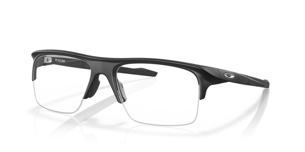 Oakley OX8061 Plazlink Men's Rectangle Eyeglass Frames - Grey Shadow Frame