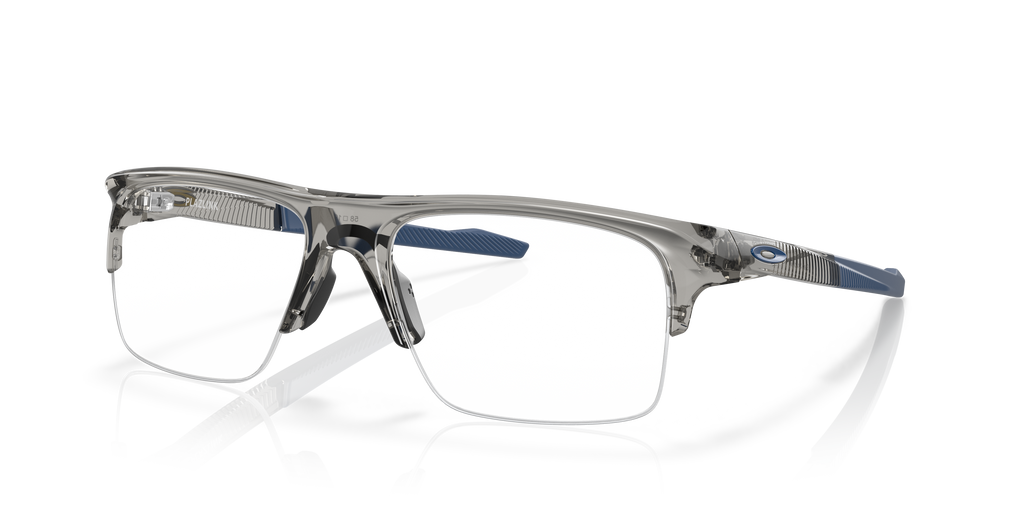 Oakley OX8061 Plazlink Men's Rectangle Eyeglass Frames - Satin Black Frame