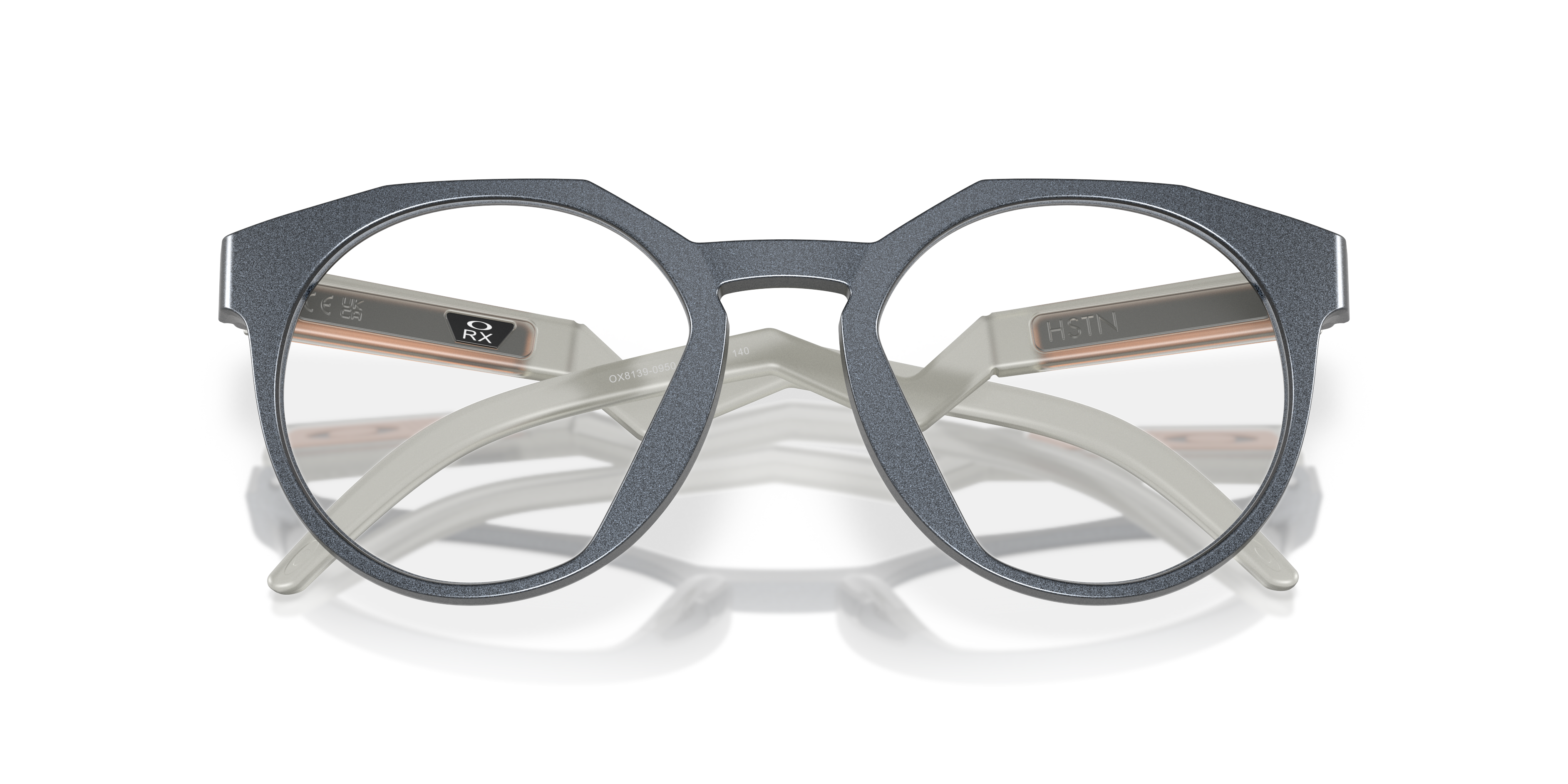 Oakley OX8139 HSTN Forge Collection Men's Round Eyeglass Frames