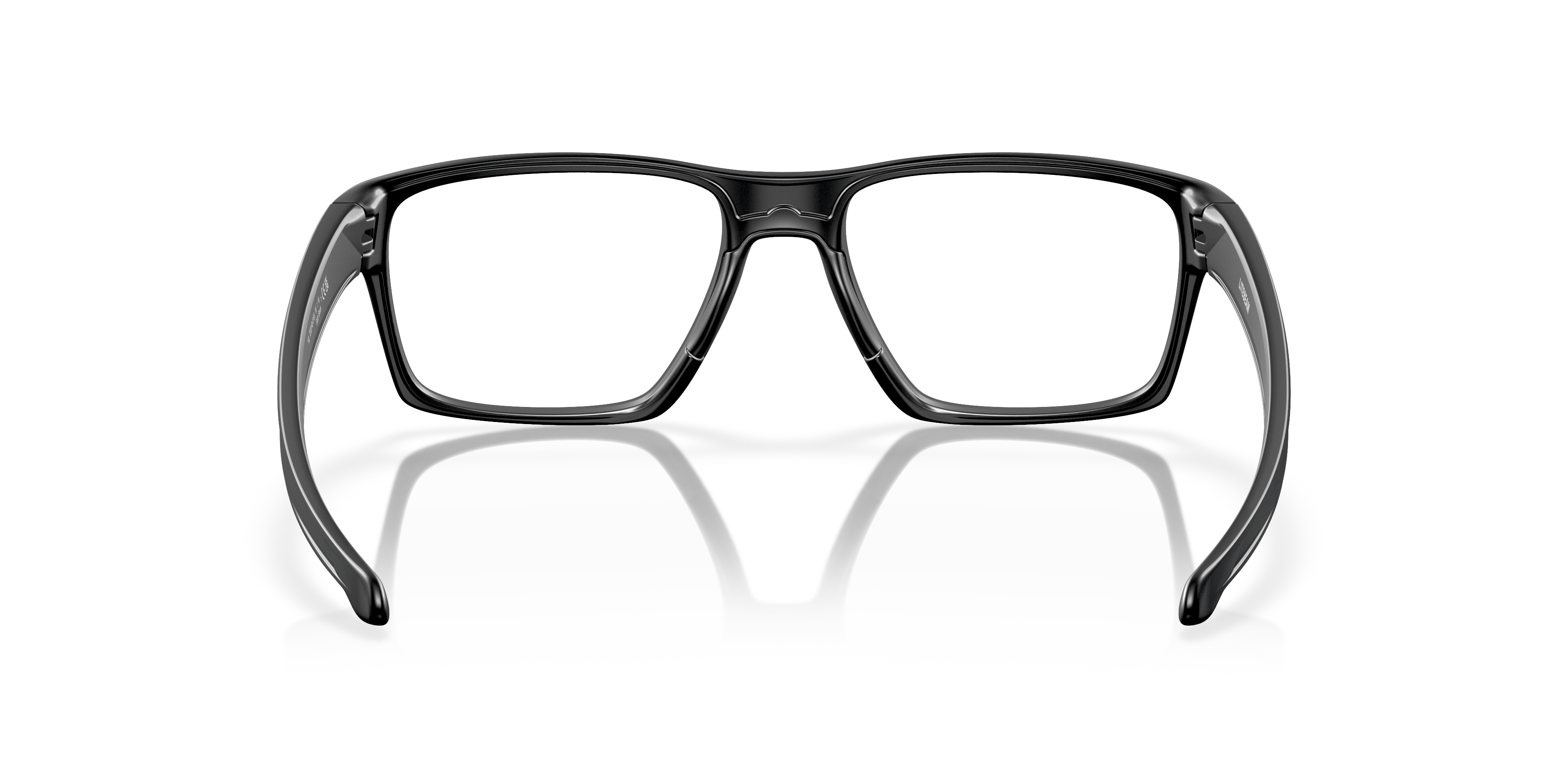 Oakley OX8140 Litebeam Men's Square Eyeglass Frames - Satin Grey Smoke Frame