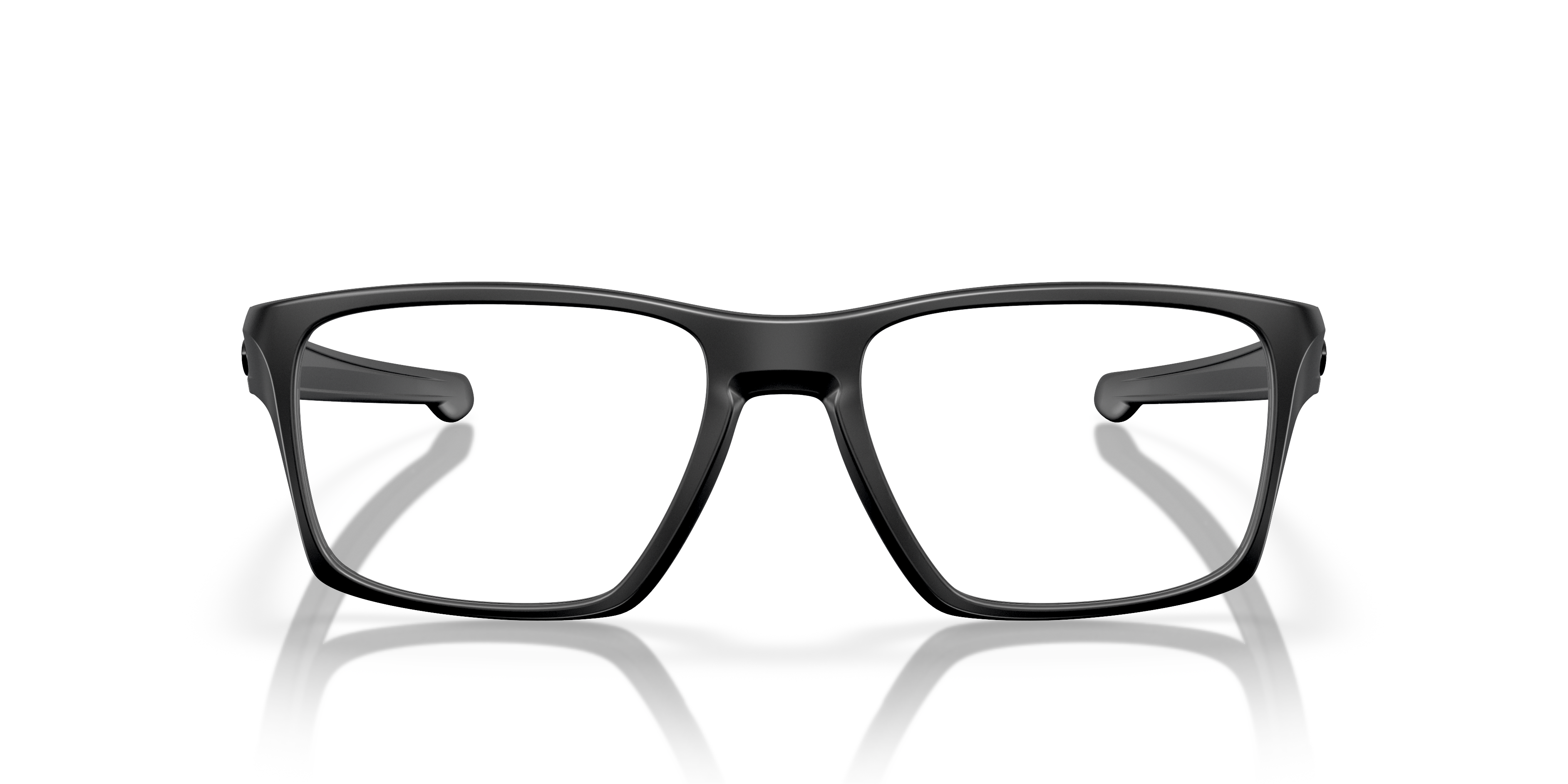 Oakley OX8140 Litebeam Men's Square Eyeglass Frames - Satin Grey Smoke Frame